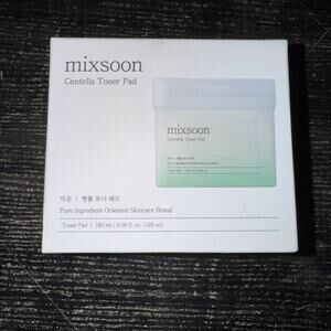 Centella Toner Pad by Mixsoon for Unisex - 120 Pc Pads Ex 06/15/2028